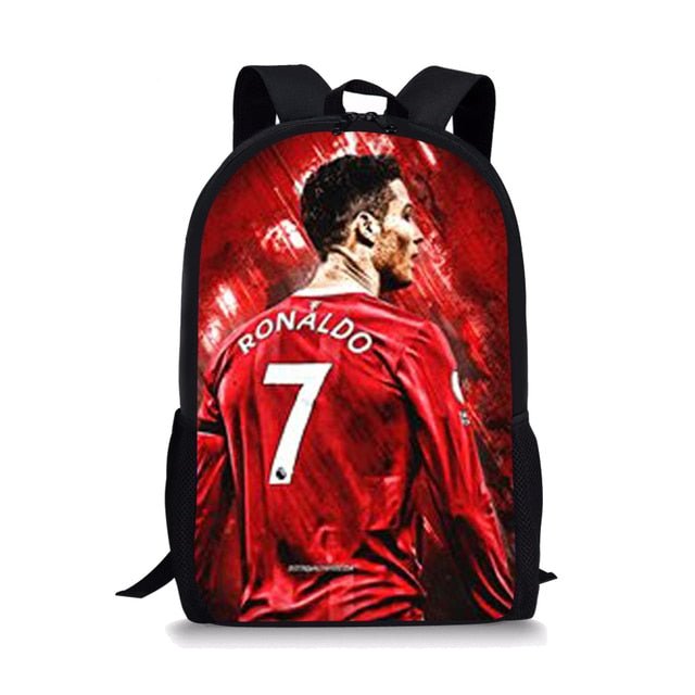 Cristiano Ronaldo School Bags - Wamarzon