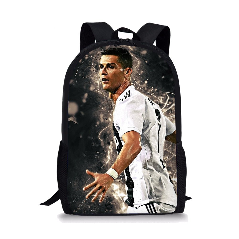 Cristiano Ronaldo School Bags - Wamarzon