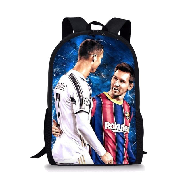 Cristiano Ronaldo School Bags - Wamarzon