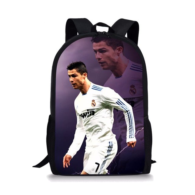 Cristiano Ronaldo School Bags - Wamarzon