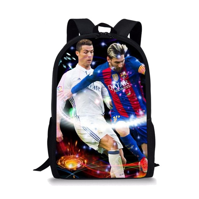 Cristiano Ronaldo School Bags - Wamarzon