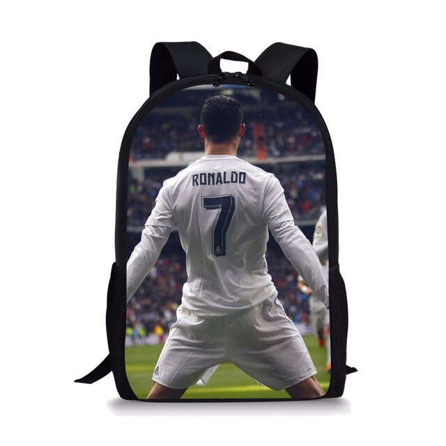 Cristiano Ronaldo School Bags - Wamarzon