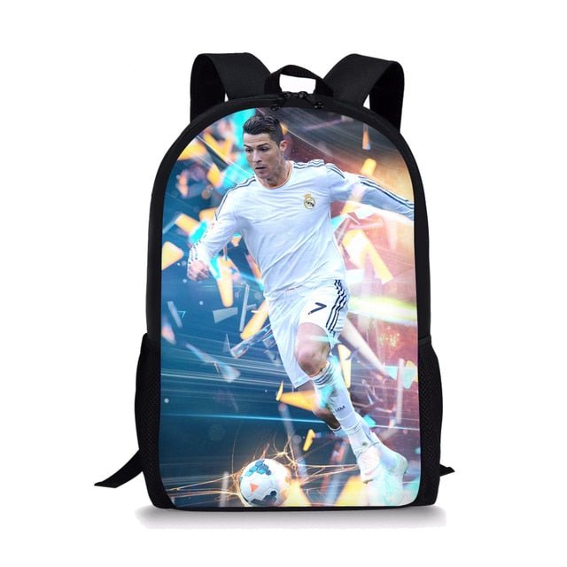 Cristiano Ronaldo School Bags - Wamarzon