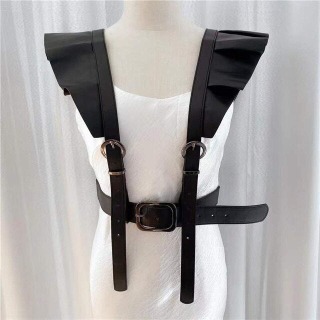 Double Shoulder Strap Fashion Belt - Wamarzon