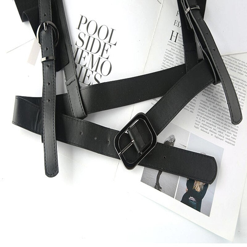 Double Shoulder Strap Fashion Belt - Wamarzon