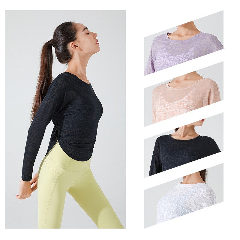 Fitness Loose Sportswear Blouse - Wamarzon