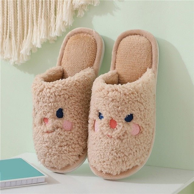 Fluffy Winter Slippers - Wamarzon