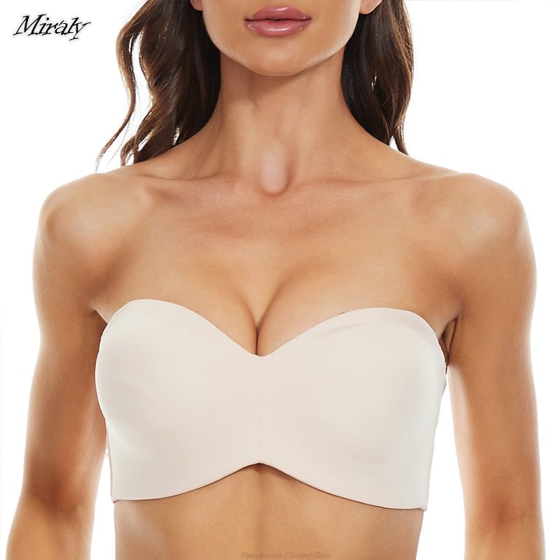 Full Support Strapless Bra - Wamarzon