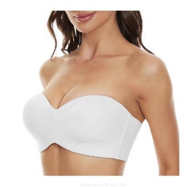 Full Support Strapless Bra - Wamarzon