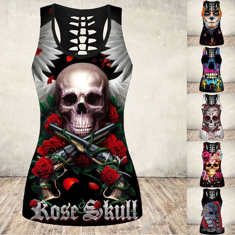 Halloween Skull Shirt - Wamarzon