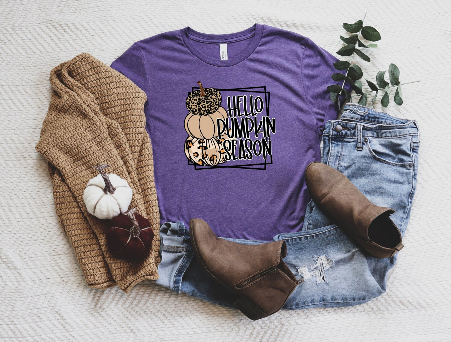 Hello Pumpkin Season Shirt, Fall Shirt - Wamarzon