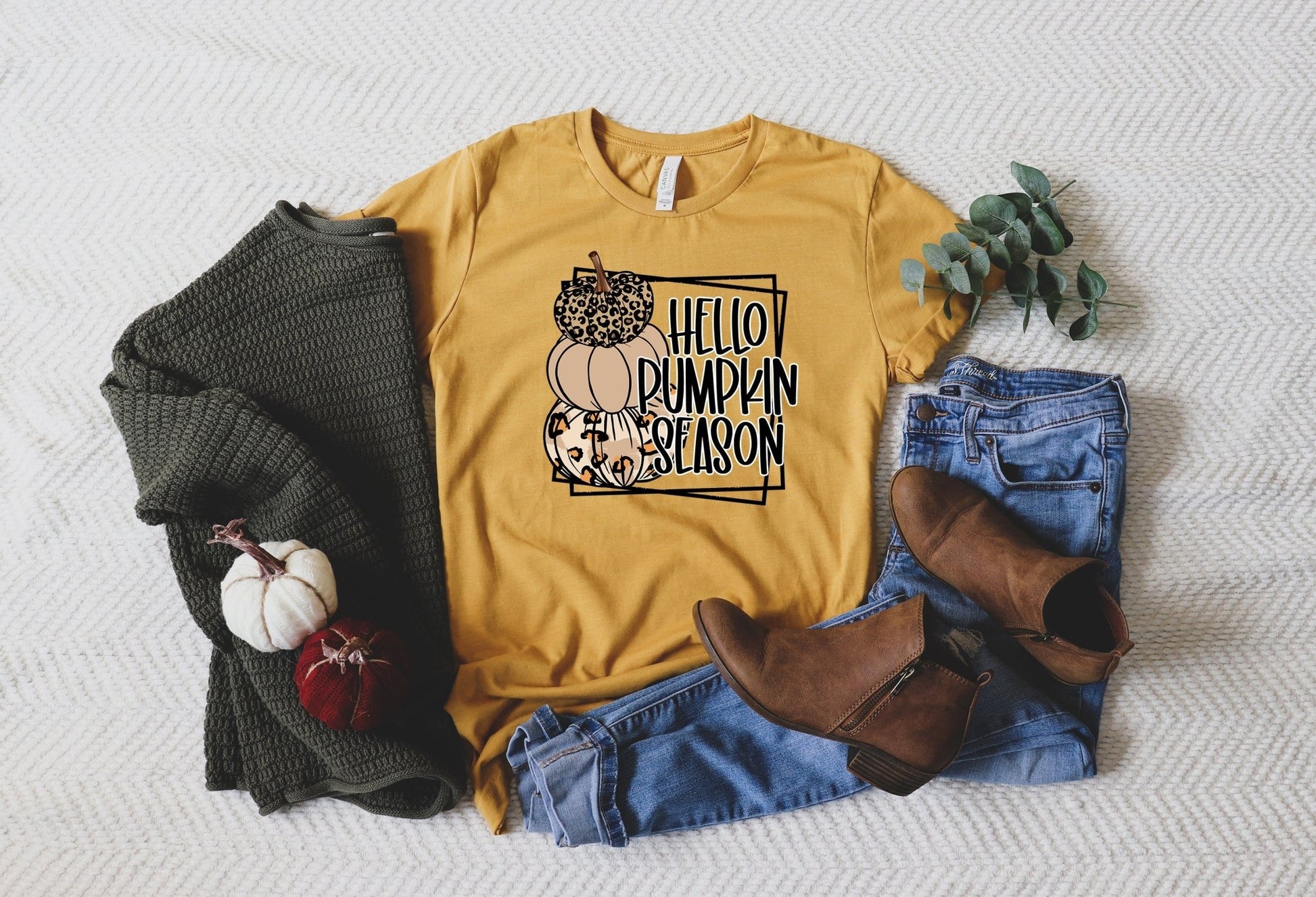 Hello Pumpkin Season Shirt, Fall Shirt - Wamarzon