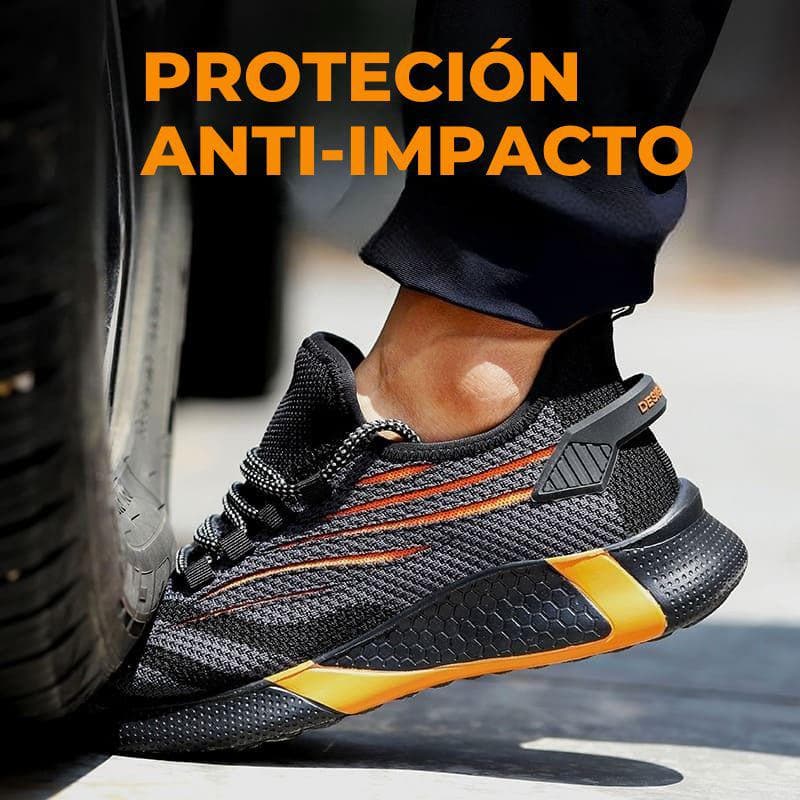 Industrial Security Shoes with Cap for Men - Wamarzon