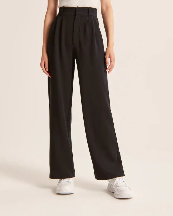 Light Wide-Leg Tailored Pants - Wamarzon