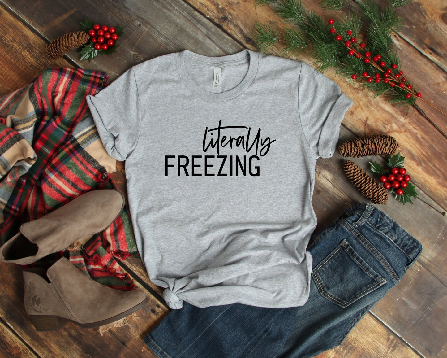 Literally Freezing T-Shirt - Wamarzon