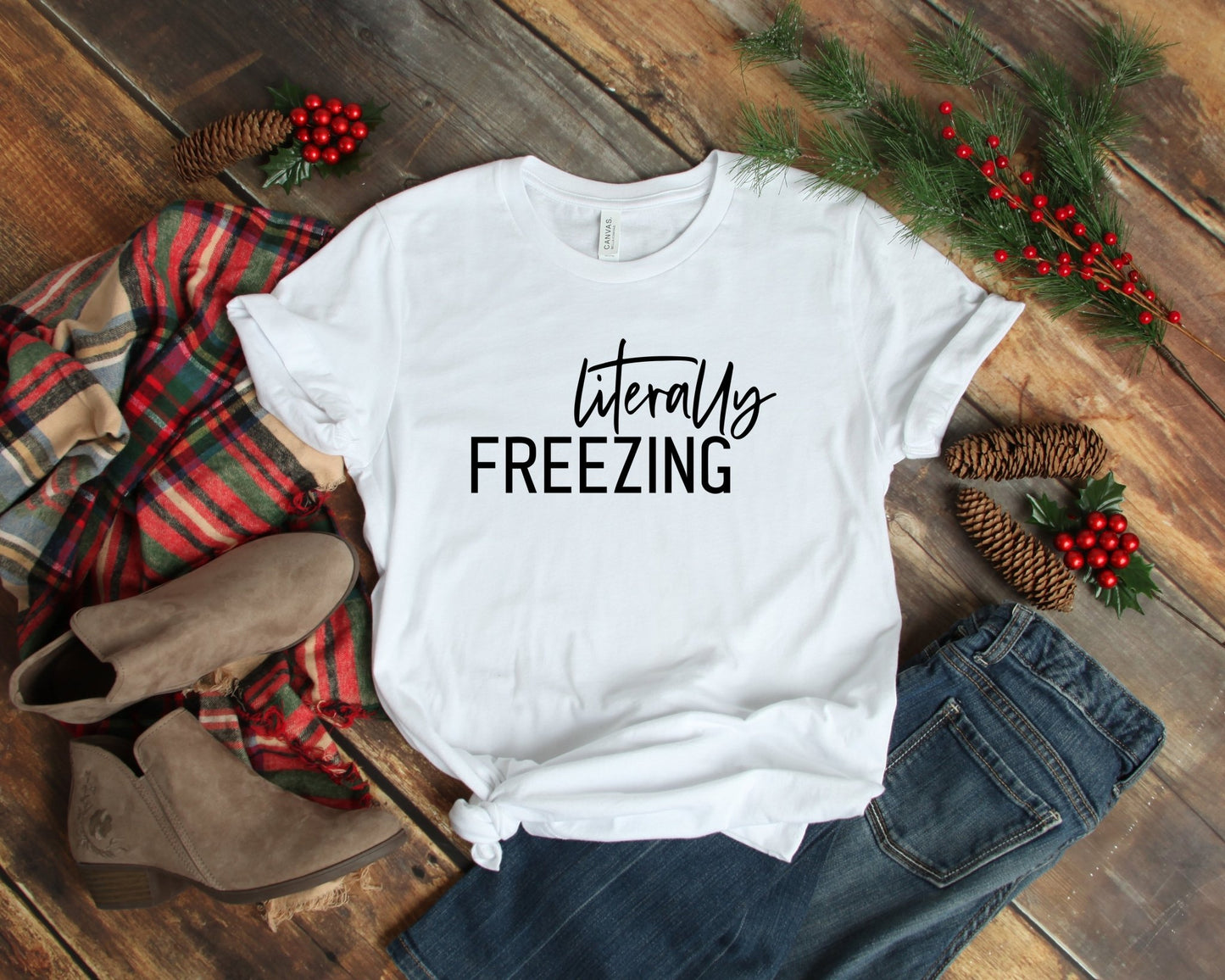 Literally Freezing T-Shirt - Wamarzon