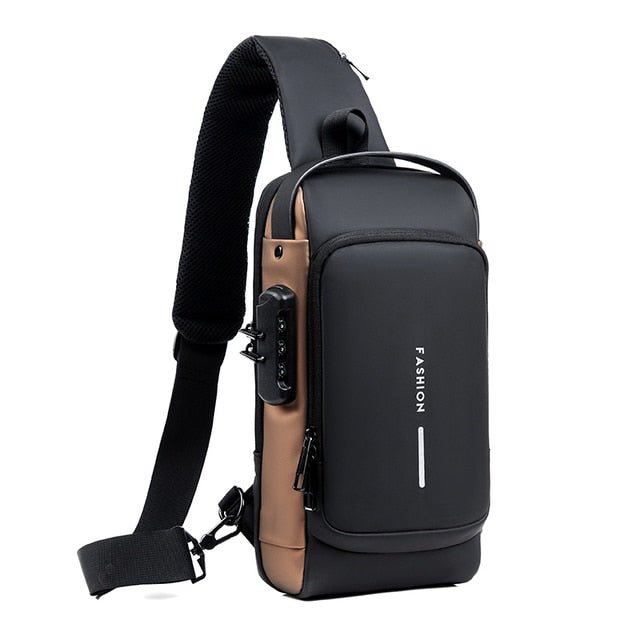 Men's USB Shoulder Bag - Wamarzon