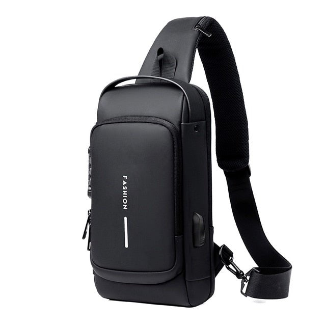 Men's USB Shoulder Bag - Wamarzon