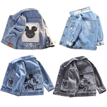 Mickey Mouse Kids Denim Jacket and Coats - Wamarzon