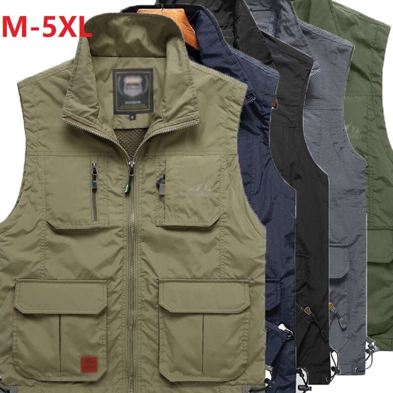 Multi- Pockets Classic Jackets - Wamarzon