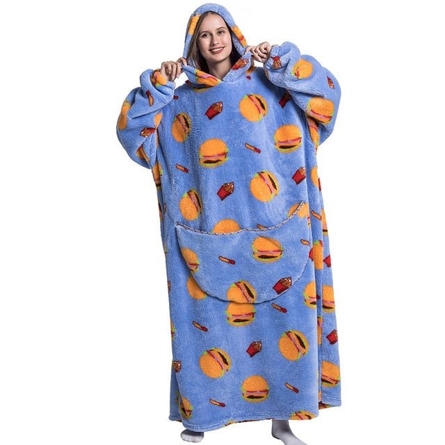 Oversized Wearable TV Blankets - Wamarzon