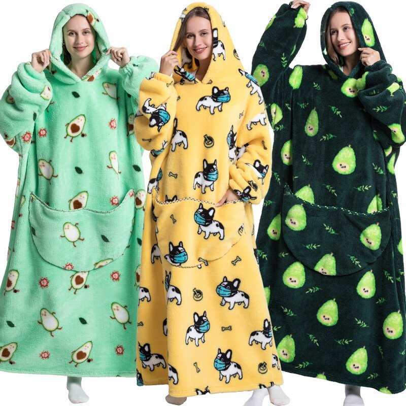 Oversized Wearable TV Blankets - Wamarzon