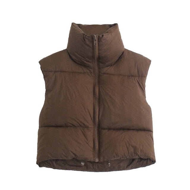 Quilted Vest Winter Coat Jacket - Wamarzon