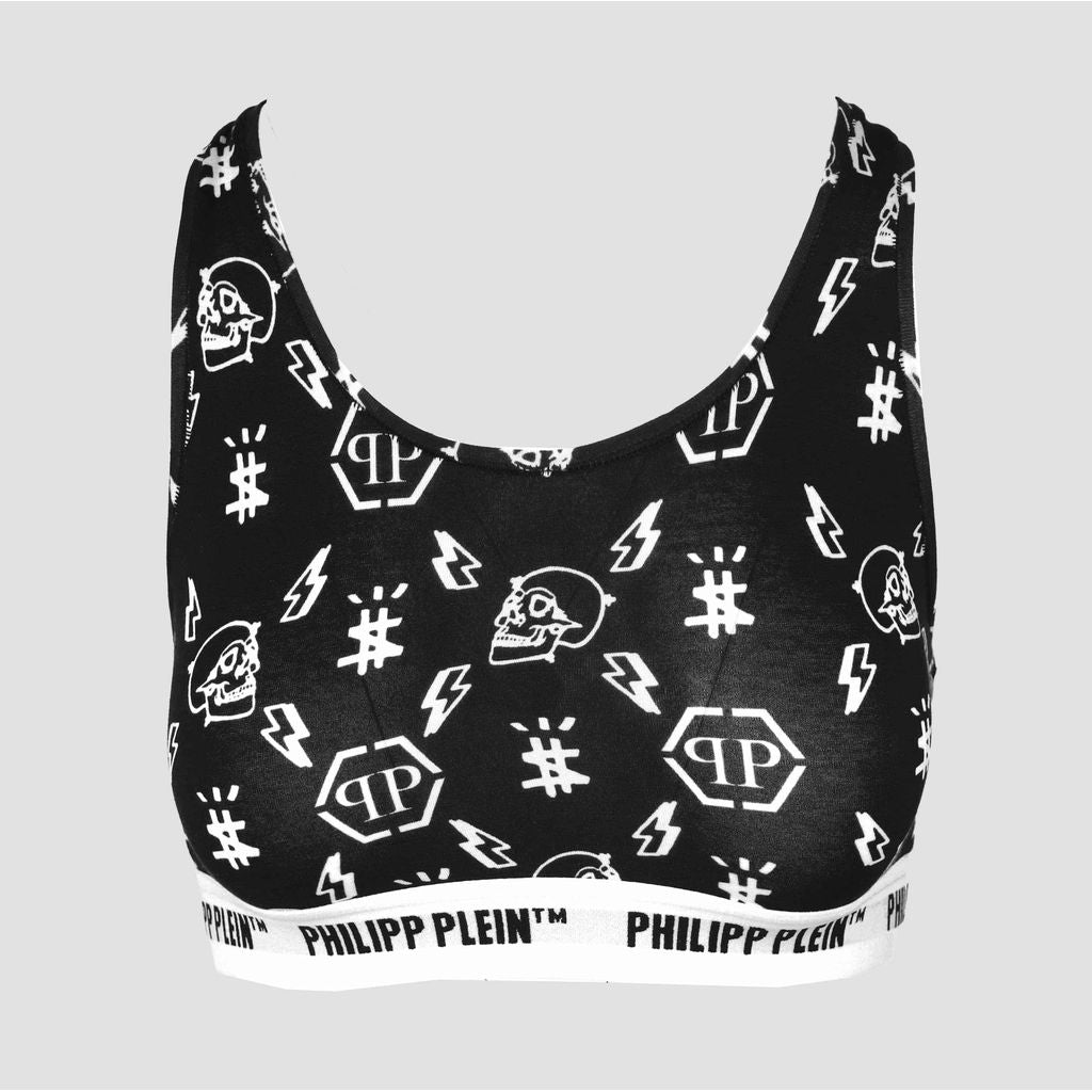 Skull Print Sports Bra 2 Piece Set - Wamarzon