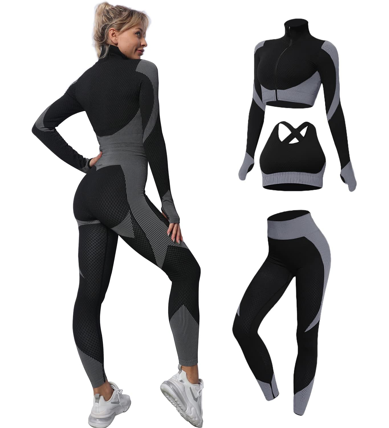 Sportswear Tracksuit Leggings - Wamarzon