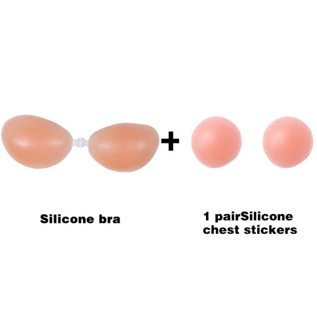 Strapless Bra Stealth Nipple Cover - Wamarzon