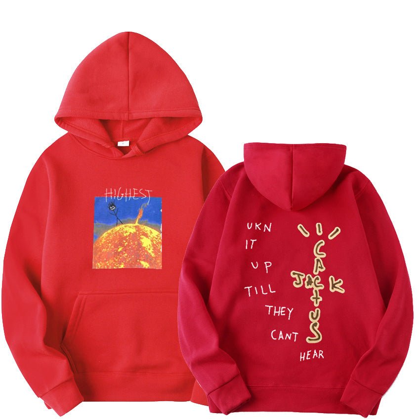 Travis Scott Sun Hoodies Men/Women - Wamarzon