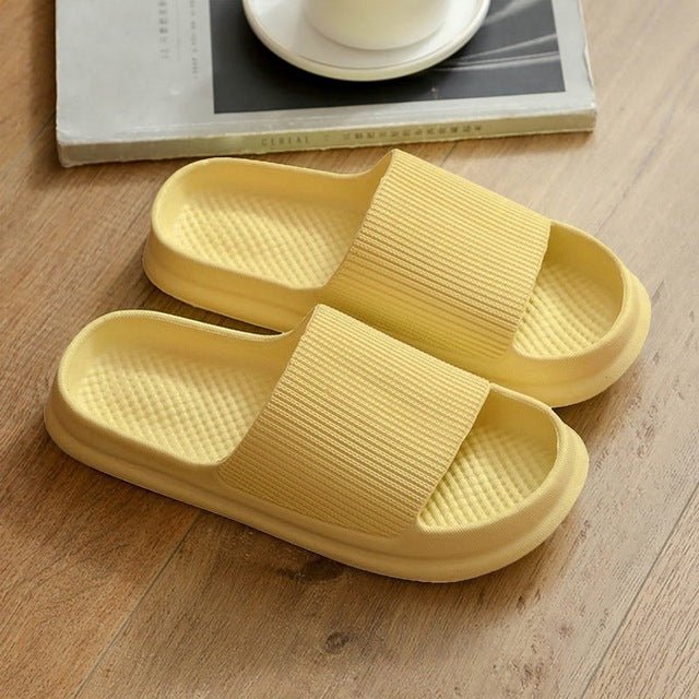 Trendy Slides Pillow Slippers - Wamarzon