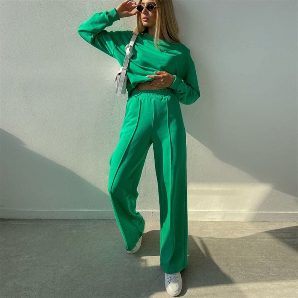 Winter Women Tracksuit Set - Wamarzon