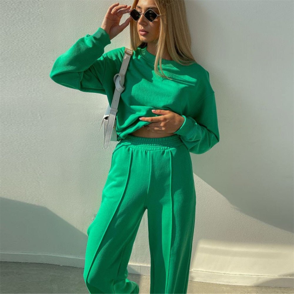 Winter Women Tracksuit Set - Wamarzon